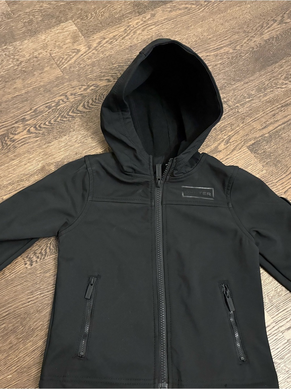 Hunter Kids Black soft shell  Jacket